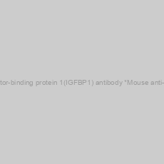 Image of Anti-Insulin-like growth factor-binding protein 1(IGFBP1) antibody *Mouse anti-human, monoclonal IgG1*